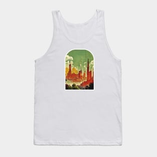 city retro scapes Tank Top